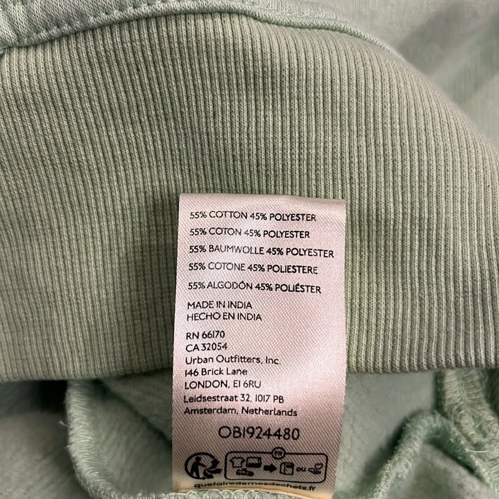 Anthropologie Pilcro Johnny Collar pullover sweatshirt XL - Picture 10 of 10